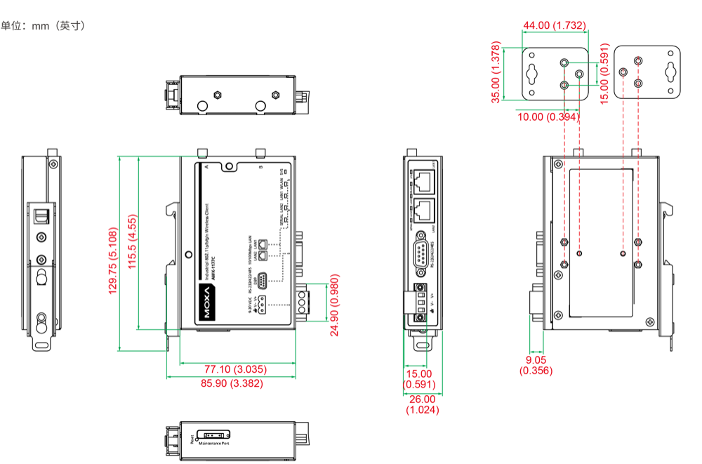 Dimensions