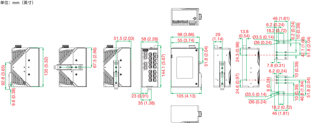 Dimensions