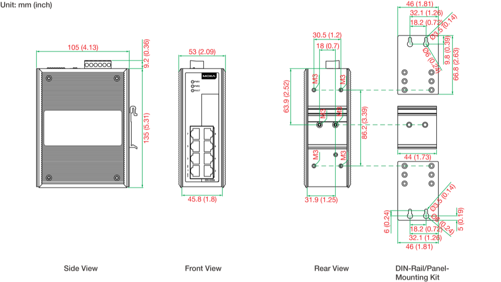 Dimensions